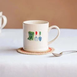 Graham & Green Gardening Motif Mug