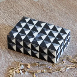 Graham & Green Geometric Pyramid Box