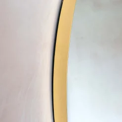 Graham & Green Giant Round Gold Mirror