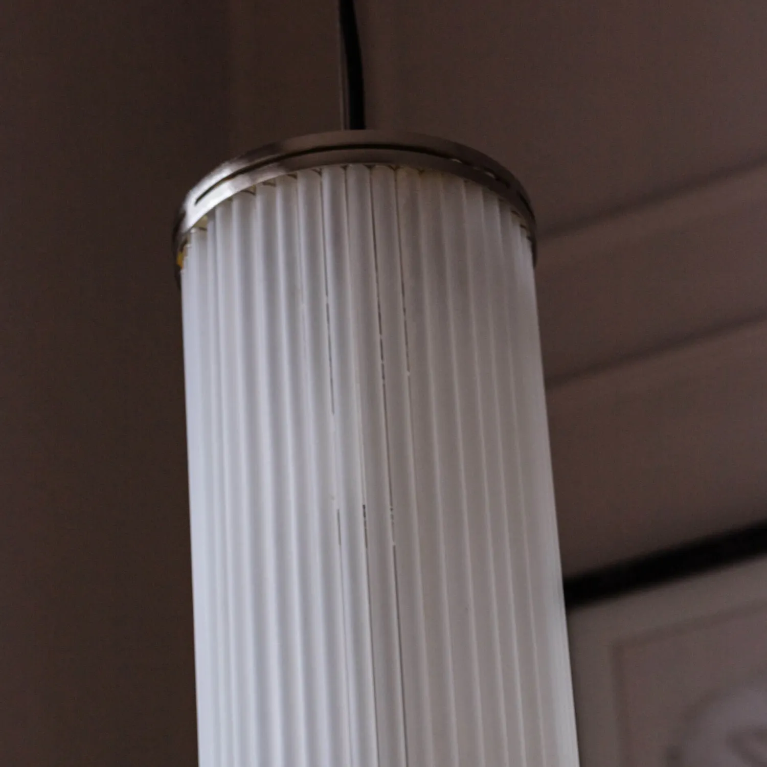 Graham & Green Glass Rod Tubular Pendant