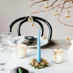 Graham & Green Glitter Pinecone Candle Ring