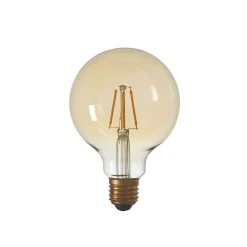 Graham & Green Globe Amber LED E27 Bulb