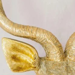 Graham & Green Gold Antelope Wall Light