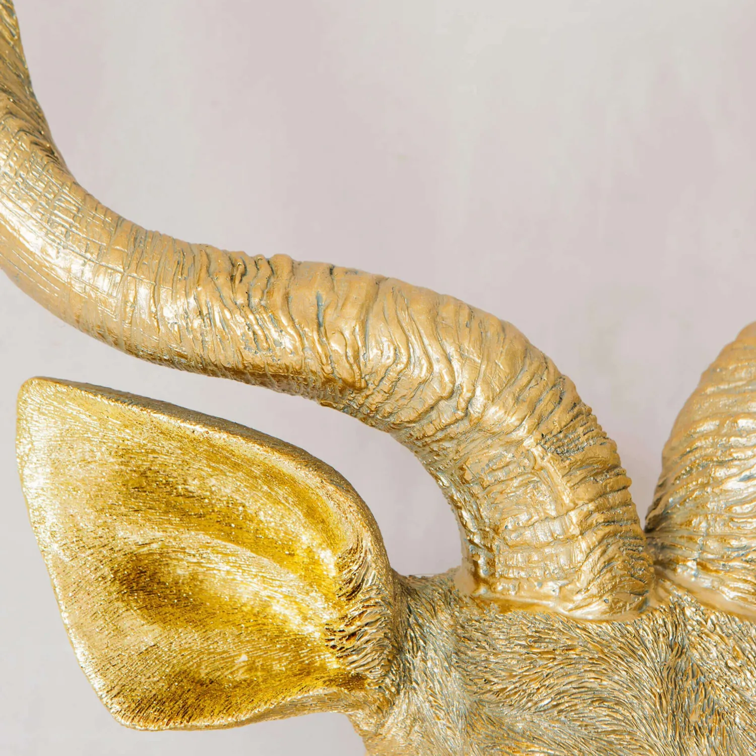 Graham & Green Gold Antelope Wall Light