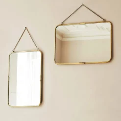 Graham & Green Gold Carriage Mirrors