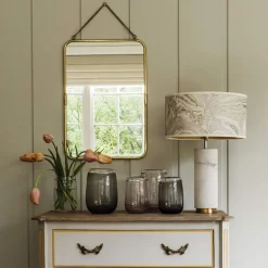 Graham & Green Gold Carriage Mirrors