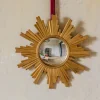 Graham & Green Gold Convex Halo Wall Mirror