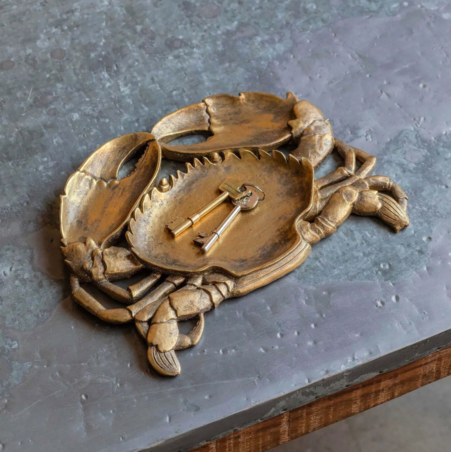 Graham & Green Gold Crab Trinket Dish