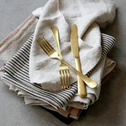 Graham & Green Gold Cutlery Set of Four