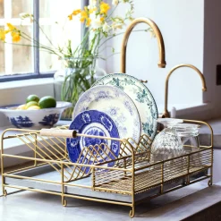 Graham & Green Gold Dish Rack