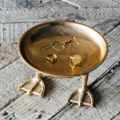 Graham & Green Gold Duck Feet Dish
