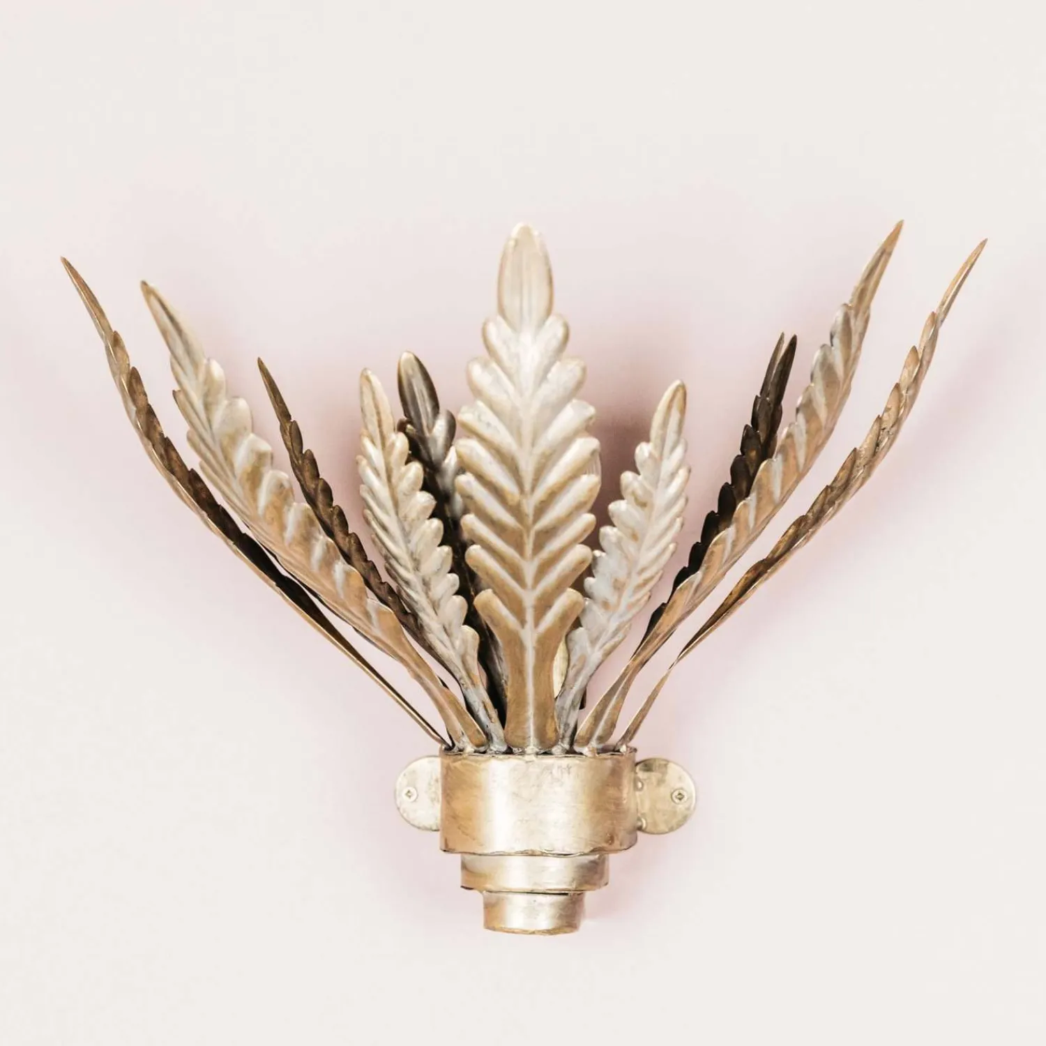 Graham & Green Gold Leaves Wall Light