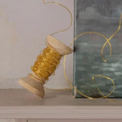 Graham & Green Gold LED Lights on a Spool