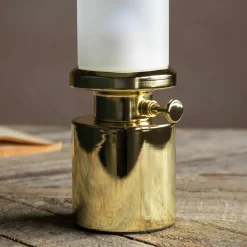 Graham & Green Gold LED Oil Lamp