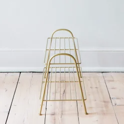 Graham & Green Gold Shoe Rack