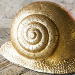 Graham & Green Gold Snail Decoration