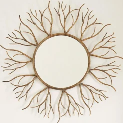 Graham & Green Gold Twig Mirror