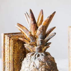 Graham & Green Golden Pineapple Bookends