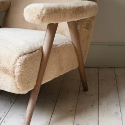 Graham & Green Grayson Faux Sheepskin Chair