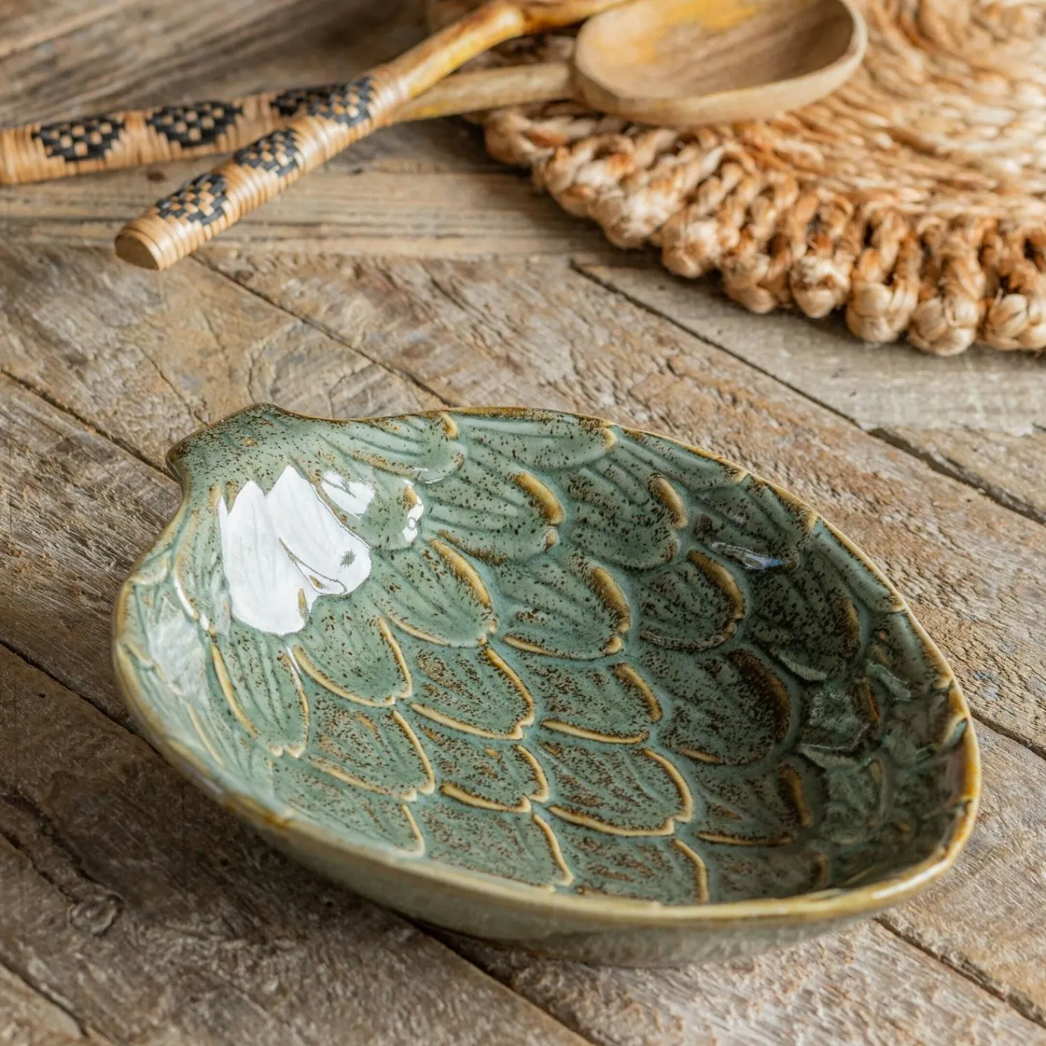 Graham & Green Green Artichoke Dish