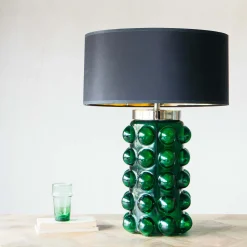 Graham & Green Green Bobble Table Lamp