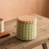 Graham & Green Green Ceramic Cookie Jar