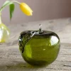 Graham & Green Green Glass Apple Ornament