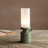 Graham & Green Green LED Oil Lamp