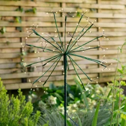 Graham & Green Green Outdoor Dandelion Light Small