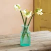 Graham & Green Green Ribbed Vase