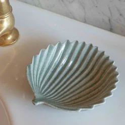 Graham & Green Green Shell Soap Dish