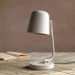 Graham & Green Grey Angled Table Lamp