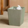Graham & Green Grey Faux Shagreen Bin