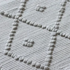 Graham & Green Grey Loop Bath Mat 50 x 90cm