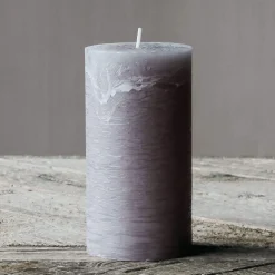 Graham & Green Grey Pillar Candles