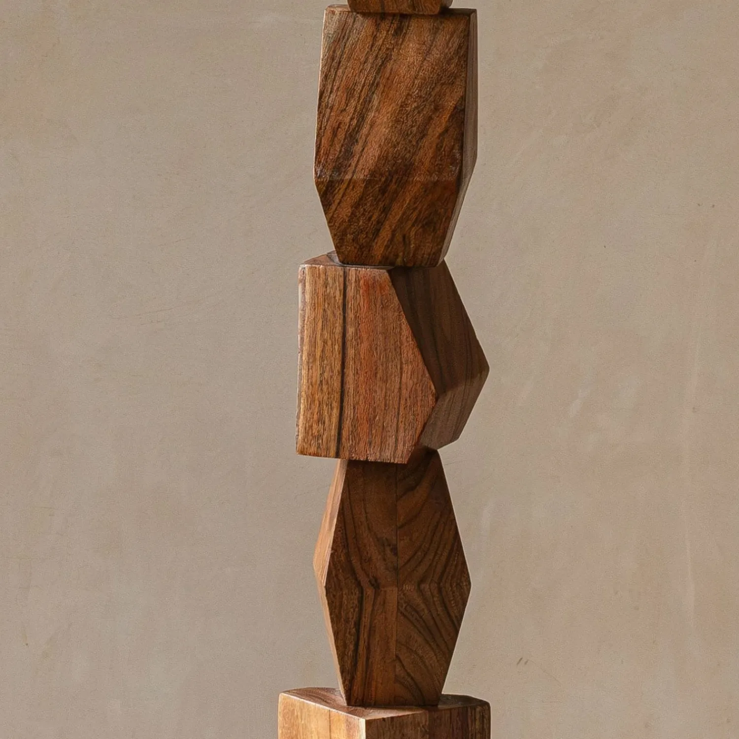 Graham & Green Harper Acacia Table Lamp