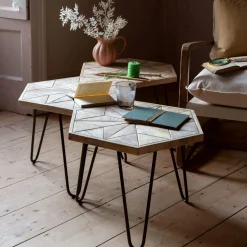 Graham & Green Harris Hexagon Table