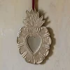 Graham & Green Heart and Flames Mirror