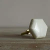 Graham & Green Hexagonal Bone Knob