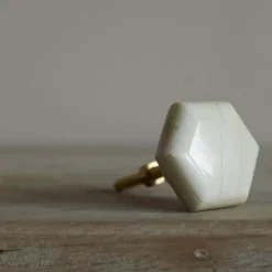 Graham & Green Hexagonal Bone Knob