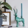 Graham & Green Ibex Deer Candle Holder