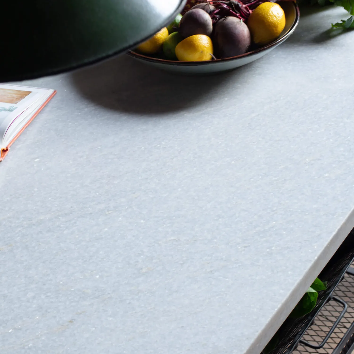 Graham & Green Industrial Marble Kitchen Island