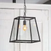 Graham & Green Inko Glass Lantern Pendant Light