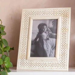 Graham & Green Jaali Bone Inlay Photo Frame