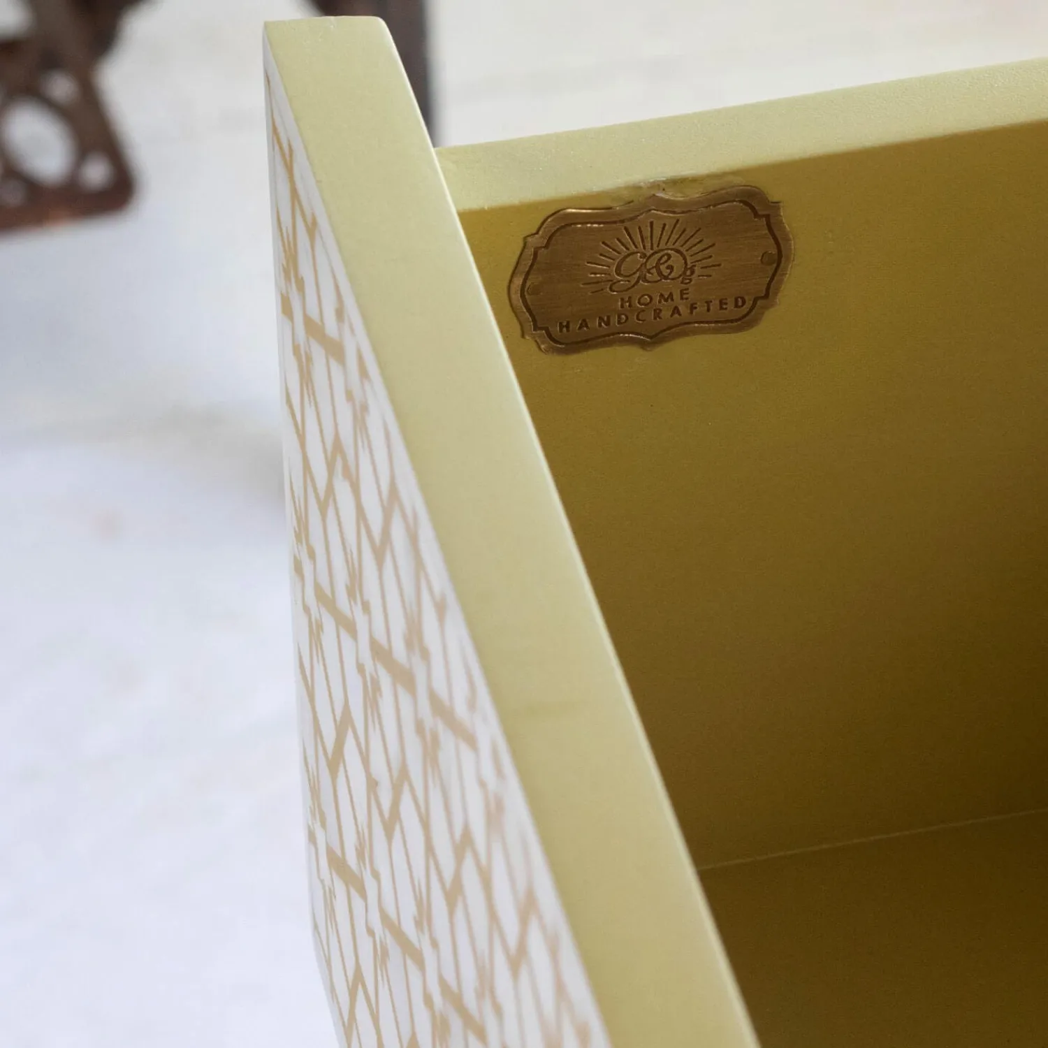 Graham & Green Jaipur Bone Inlay Chest of Drawers