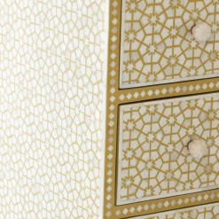 Graham & Green Jaipur Bone Inlay Chest of Drawers