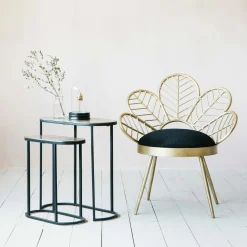 Graham & Green Jansen Set of Two Oval Side Tables