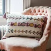 Graham & Green Jaz Rectangular Cushion With Tassels
