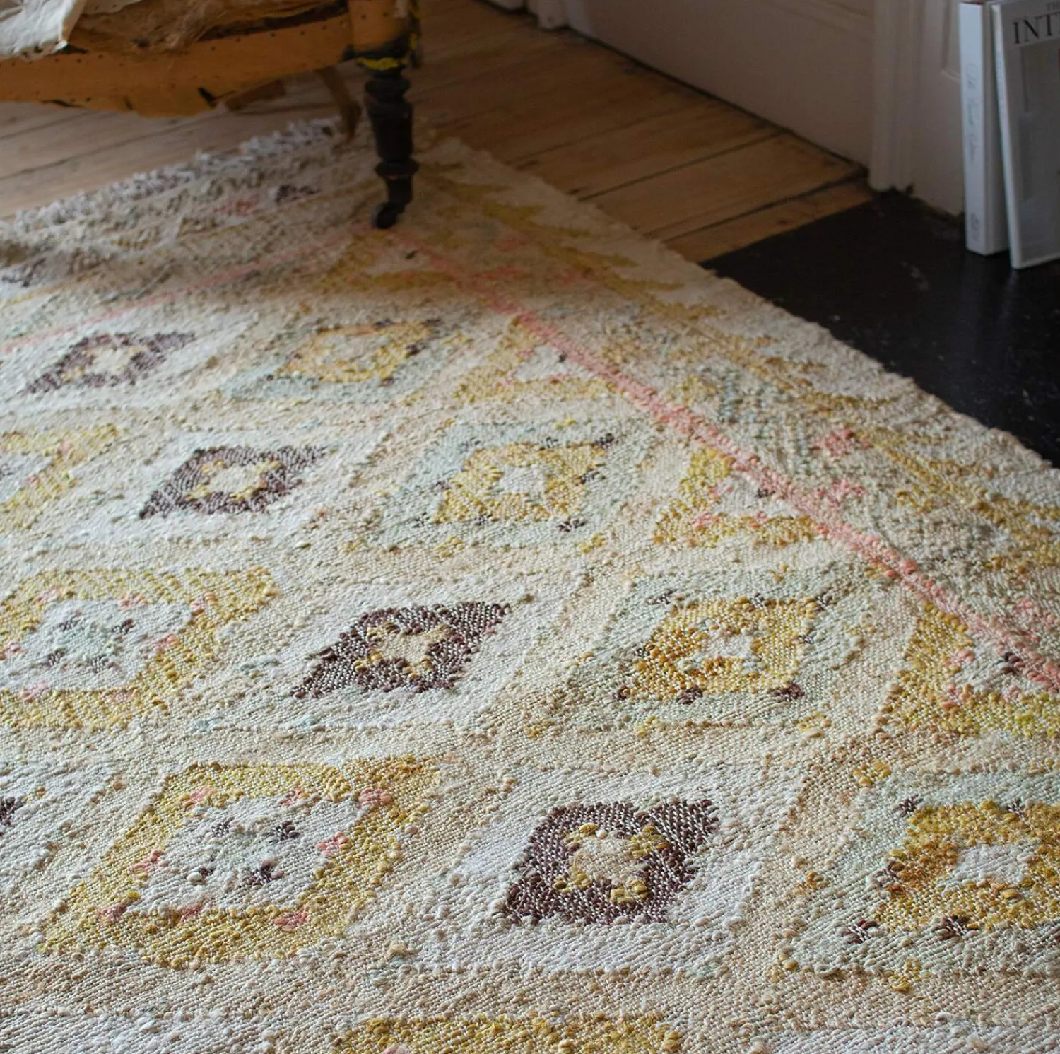 Graham & Green Jolie Jute Kilim Rug 200 x 140cm