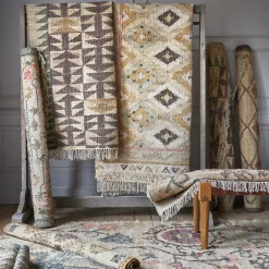 Graham & Green Jolie Jute Kilim Rug 200 x 140cm
